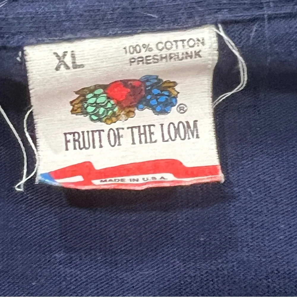 Vintage Wharton School of Business T Shirt Single Stitch Made in the USA Size XL - Picture 8 of 11